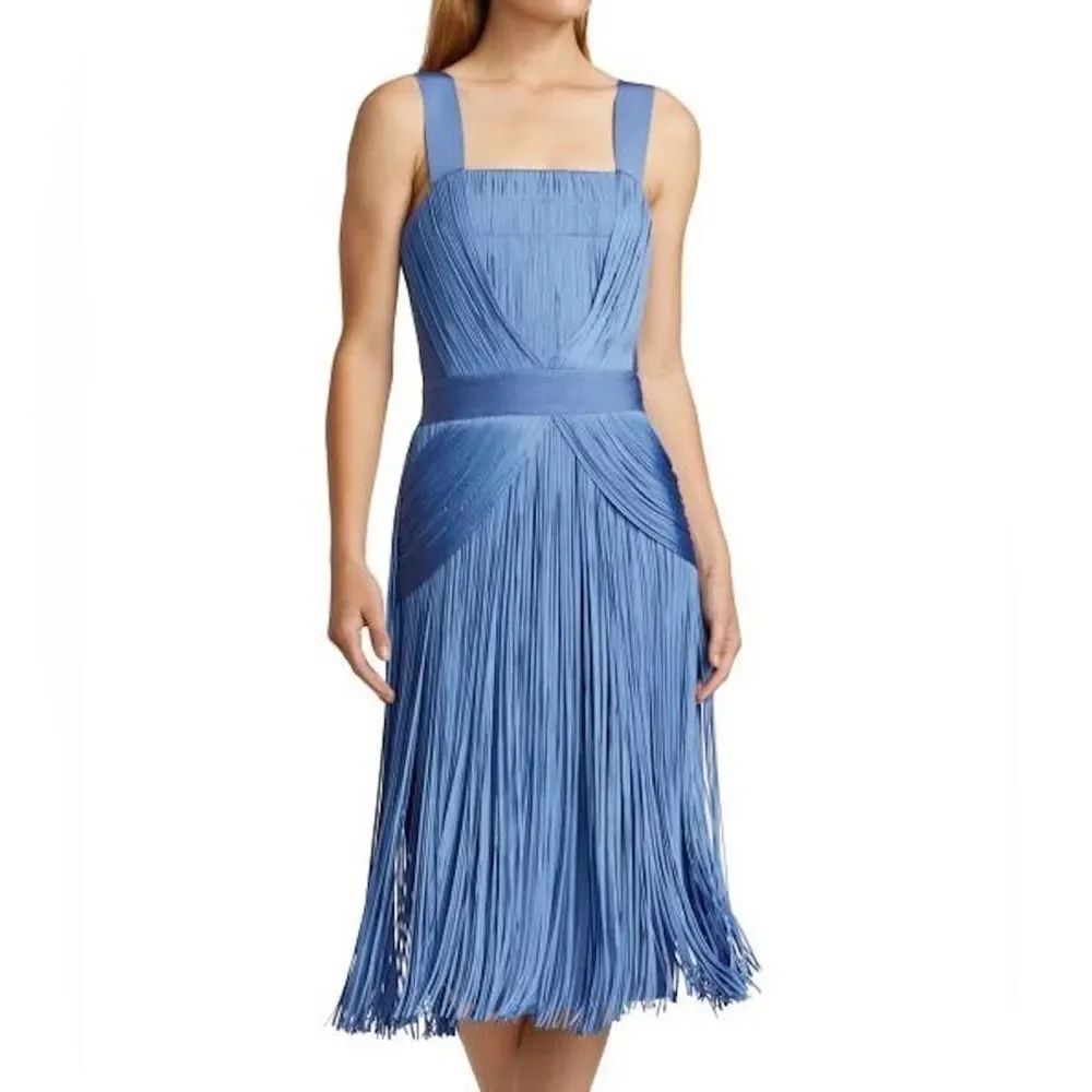 Hervé Léger Marion Fringe Dress size L
